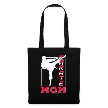 Karate Mother Martial Arts Martial Arts Fighter - Tote Bag - black - Front