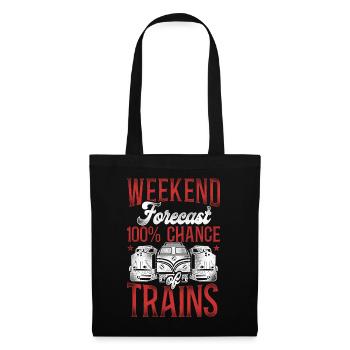Freight Diesel Train Driver - Tote Bag - black - Front
