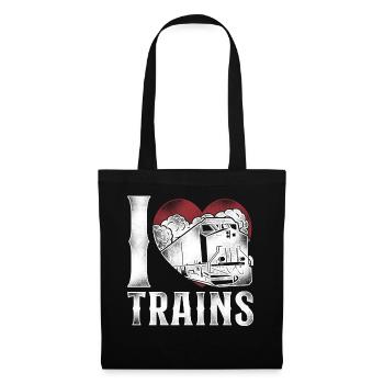 Freight Diesel Train Driver - Tote Bag - black - Front