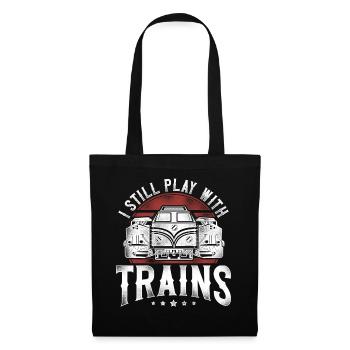 Freight Diesel Train Driver - Tote Bag - black - Front