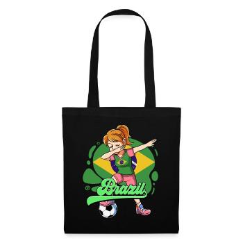 Brazil Football - Tote Bag - black - Front