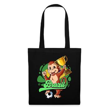 Brazil Football - Tote Bag - black - Front