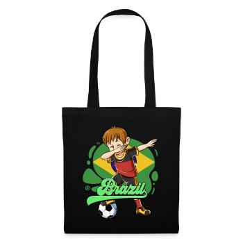 Brazil Football - Tote Bag - black - Front
