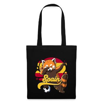 Spanien Fußball - Stoffbeutel - Schwarz - Vorne