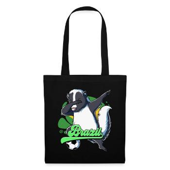 Brazil Football - Tote Bag - black - Front