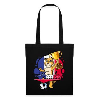 France Football - Sac en tissu - noir - Devant