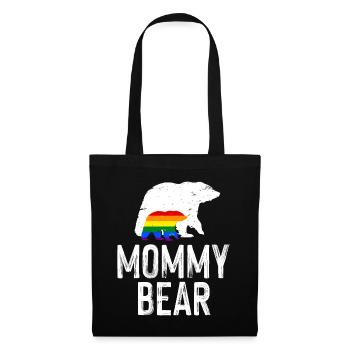 LGBT Rainbow Gay Pride Homo Lesbian Gay - Tote Bag - black - Front