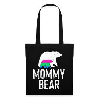 LGBT Rainbow Gay Pride Homo Lesbienne Gay - Sac en tissu - noir - Devant