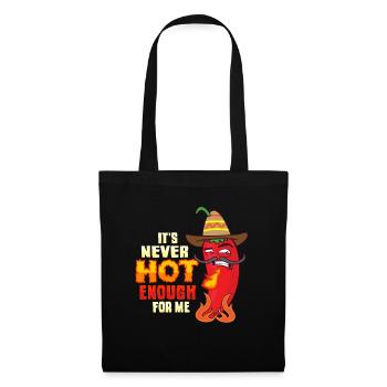 Cuisine mexicaine Habanero Chili Amateurs - Sac en tissu - noir - Devant