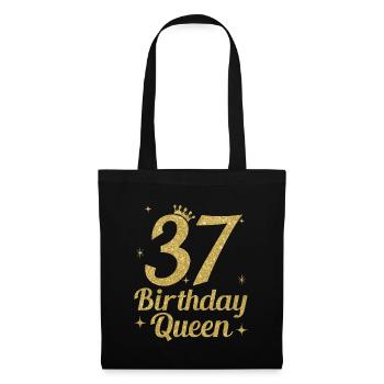 Birthday Queen 37 - Tote Bag - black - Front