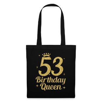 Birthday Queen 53 - Tote Bag - black - Front