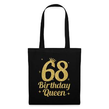 Birthday Queen 68 - Tote Bag - black - Front