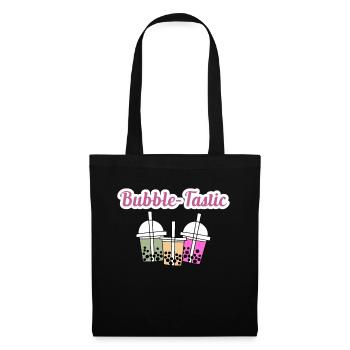 Bubble-Tastic Shirt Boba Gift - Tote Bag - black - Front