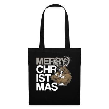 Joyeux Noël Noël Noël - Sac en tissu - noir - Devant
