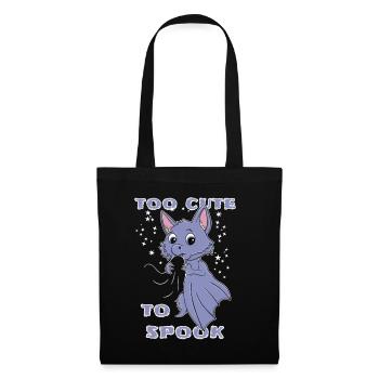 Chauve-souris kawaii Halloween - Sac en tissu - noir - Devant
