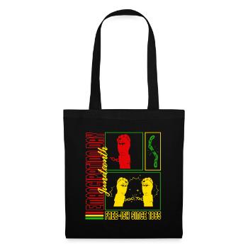 Juneteenth 1865 Shirt, Emancipation Day, Free-ish - Tote Bag - black - Front