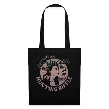 Buck Deer Hunting Hunter Girl This - Tote Bag - black - Front