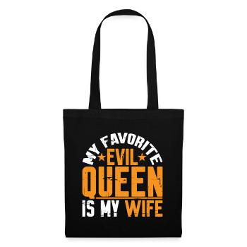My Favorite Evil Queen Is My Wife 10 - Tote Bag - black - Front