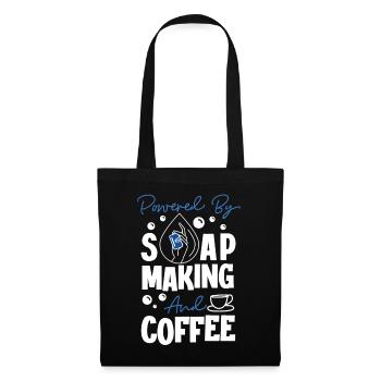 Soap Making Crafting Powered By - Tote Bag - black - Front