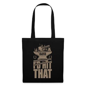 I'd Hit That Funny Blacksmith Metal Worker - Tote Bag - black - Front