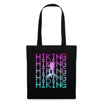 Randonnée Alpinisme - Sac en tissu - noir - Devant
