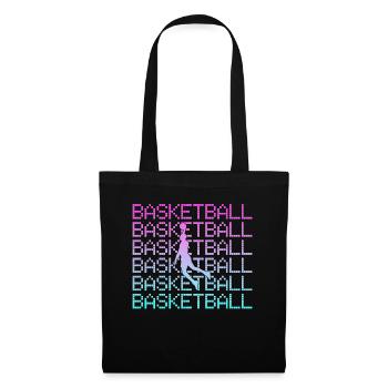 Basket-ball - Sac en tissu - noir - Devant