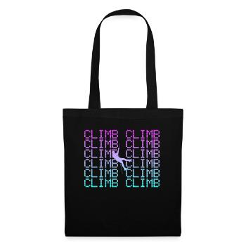 Grimper - Sac en tissu - noir - Devant