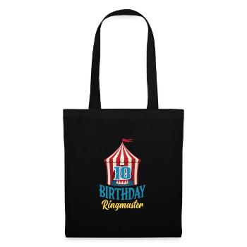10th Birthday Circus Director Circus Lover - Tote Bag - black - Front