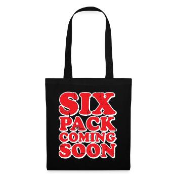 Six Pack Coming Soon 38 - Stoffbeutel - Schwarz - Vorne