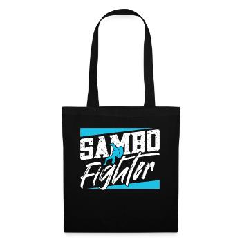 Sambo Fighter Training Martial Arts Martial Arts - Tote Bag - black - Front