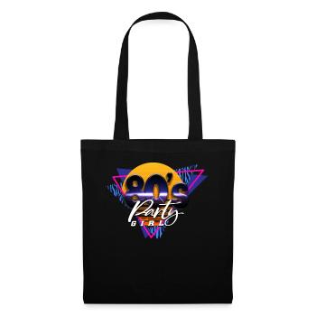 80s 80s Girl - Tote Bag - black - Front
