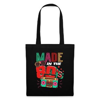 80s Made In The 80s - Tote Bag - black - Front