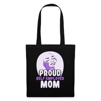 Proud Self-employed mother Self-employed - Tote Bag - black - Front