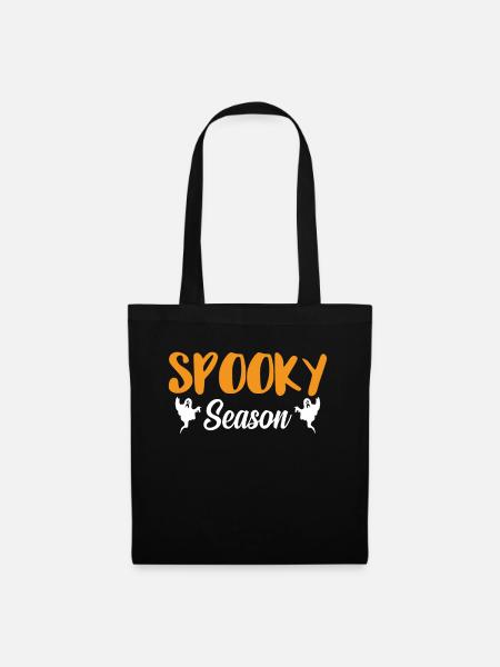 Spooky Season Halloween Shirt Geschenk - Stoffbeutel - Schwarz