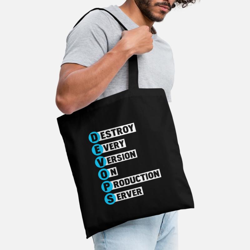 Devops Sys-Admin Developer Heroes Design Tote Bag