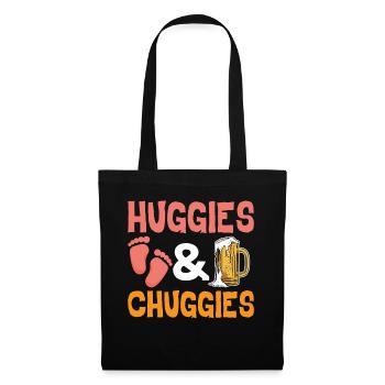 Huggies et Chuggies 13 - Sac en tissu - noir - Devant
