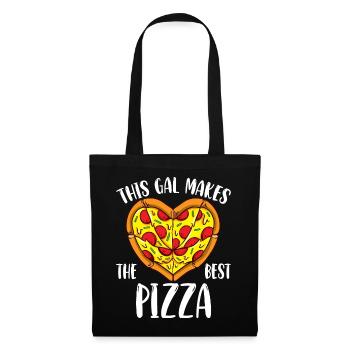 This Gal Makes The Best Pizza Funny Pizza Making - Tote Bag - black - Front
