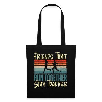 Running Runner Half Marathon - Tote Bag - black - Front
