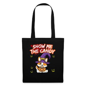 Show Me The Candy Halloween Costume Trick Or Treat - Tote Bag - black - Front