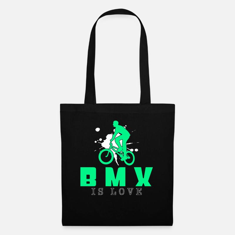 Le BMX - Sac en tissu - noir