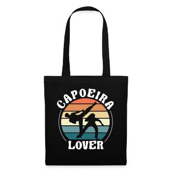 Amateurs de Capoeira Hobby Arts Martiaux Brésilien - Sac en tissu - noir - Devant