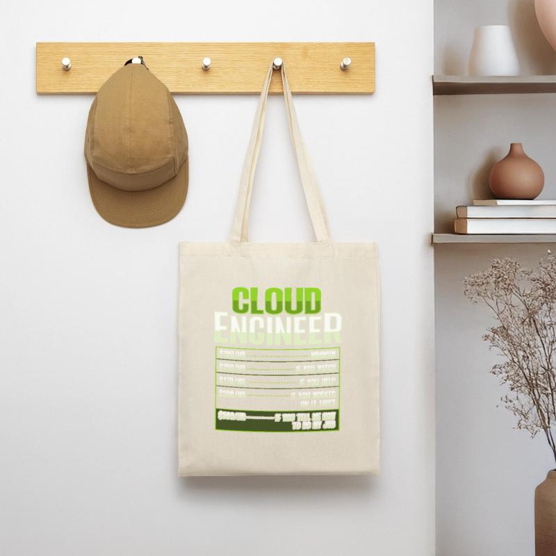 Sys Admin and Developer Cloud Devops Engineer Tote Bag