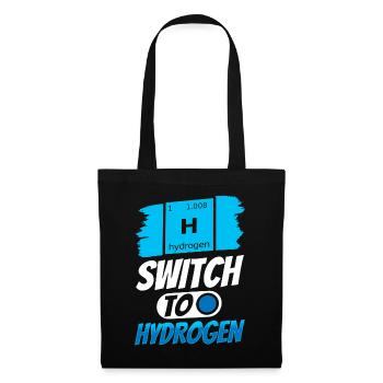 Switching to Hydrogen Energy Element Hydrogen - Tote Bag - black - Front