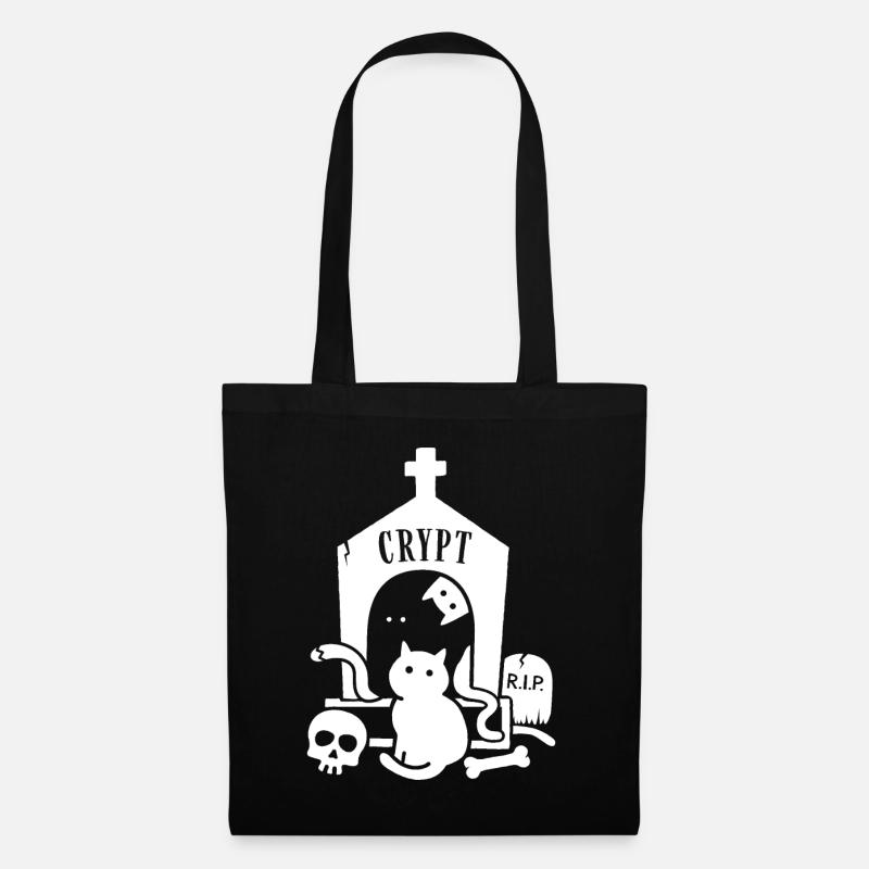 Tails from the Crypt - Tote Bag - black