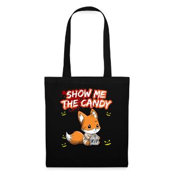 Show Me The Candy Halloween Costume Trick Or Treat - Tote Bag - black - Front