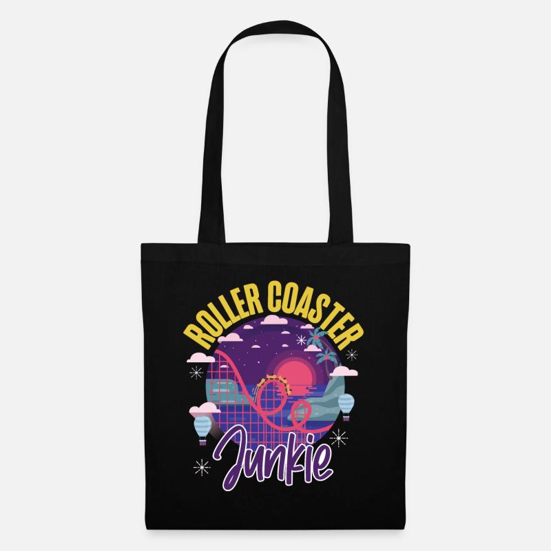 Roller Coaster Roller Coaster - Tote Bag - black