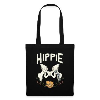 Articulation de la hanche hippie - Sac en tissu - noir - Devant