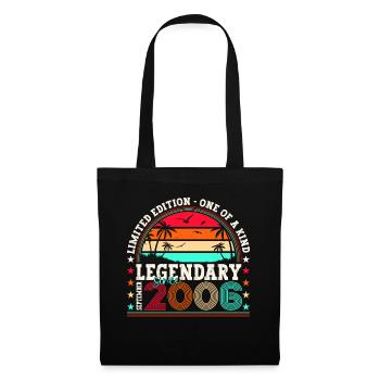 Legendary September 2006 16th Birthday Gift - Tote Bag - black - Front