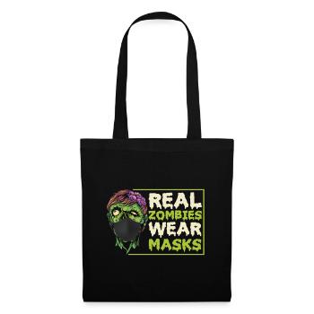 Scary halloween pumpkin witches zombie ghosts - Tote Bag - black - Front
