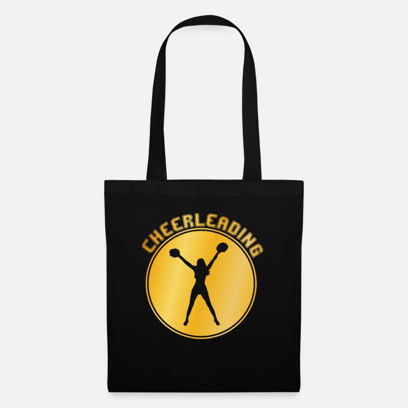 cheerleading - Sac en tissu - noir